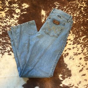Bootcut wrangler jeans